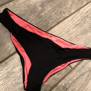 Black vs bathing suit bottoms